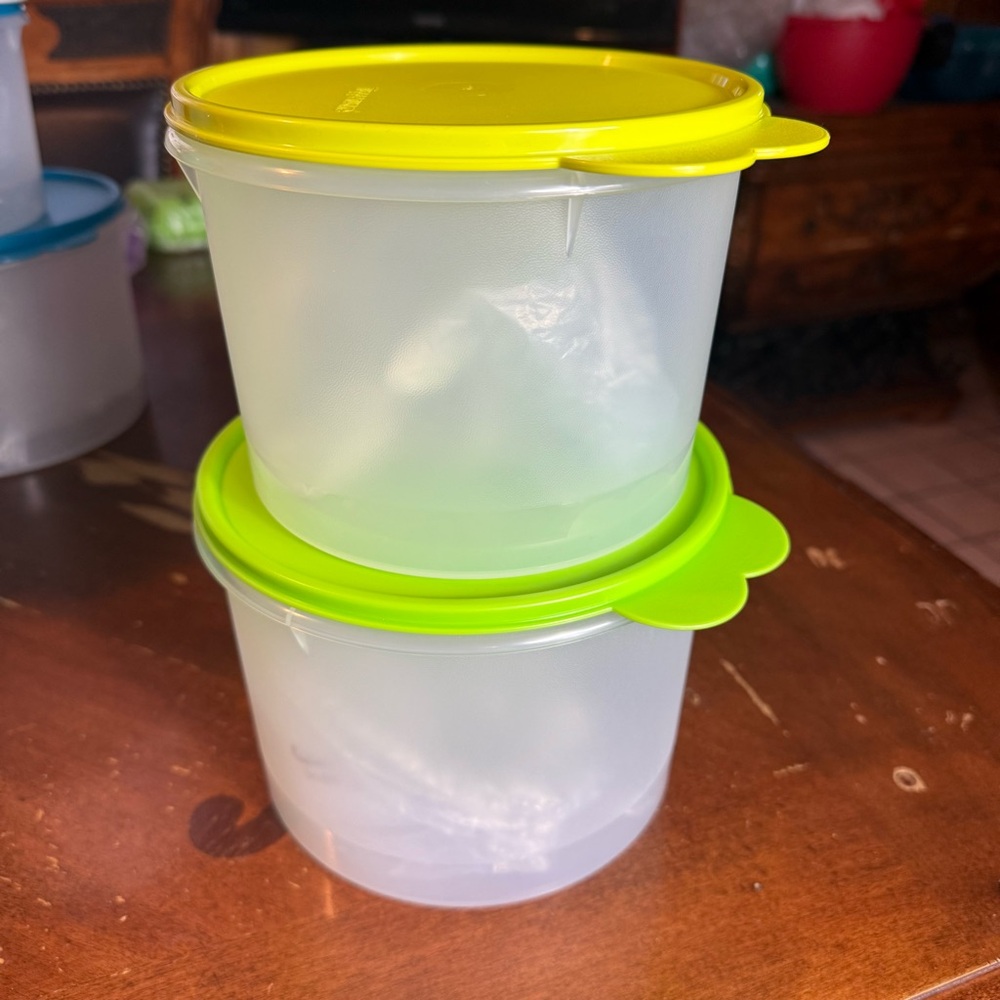 Tupperware Fridge Canisters
